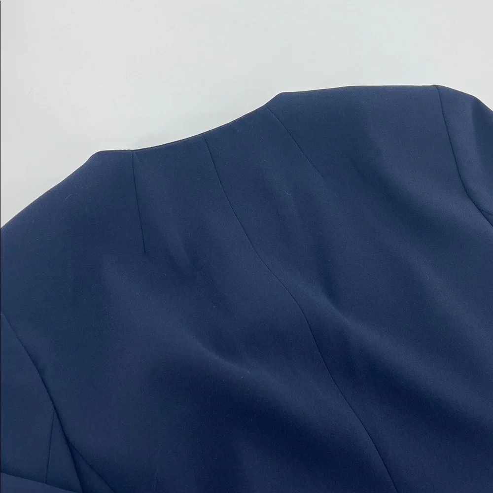 J. Crew Navy French Girl Double-Breasted Blazer